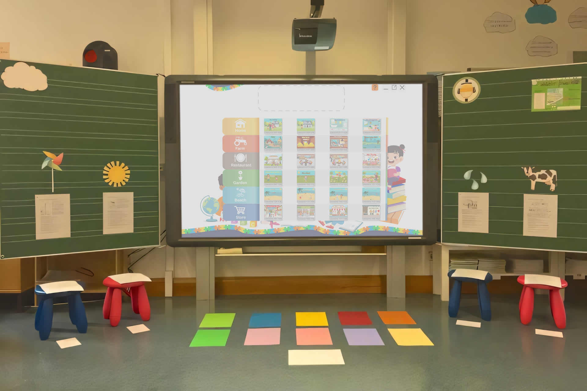 Digital board English System